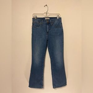 Madewell "Cali Demi-Boot" Jeans